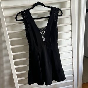 BCBG Generation Black Lace Dress